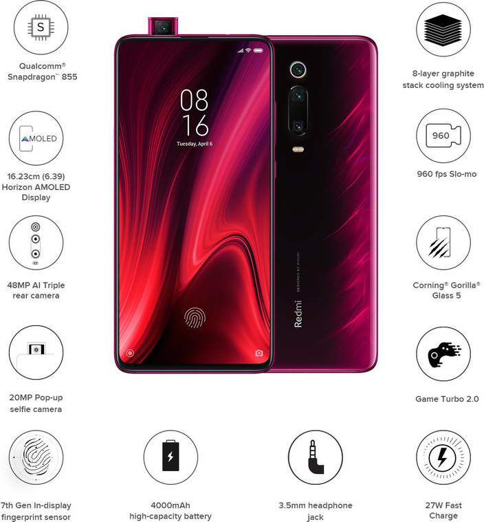 Redmi K20 Pro ( 128 GB Storage, 6 GB RAM ) Online at Best