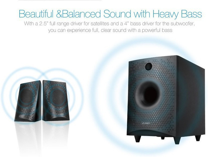 Home Theatre 210x F&d F&D F210X Channel Multimedia Bluetooth