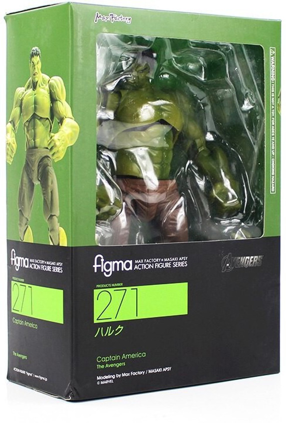 Topsale Figma 271 hulk most Most Flexible action figure