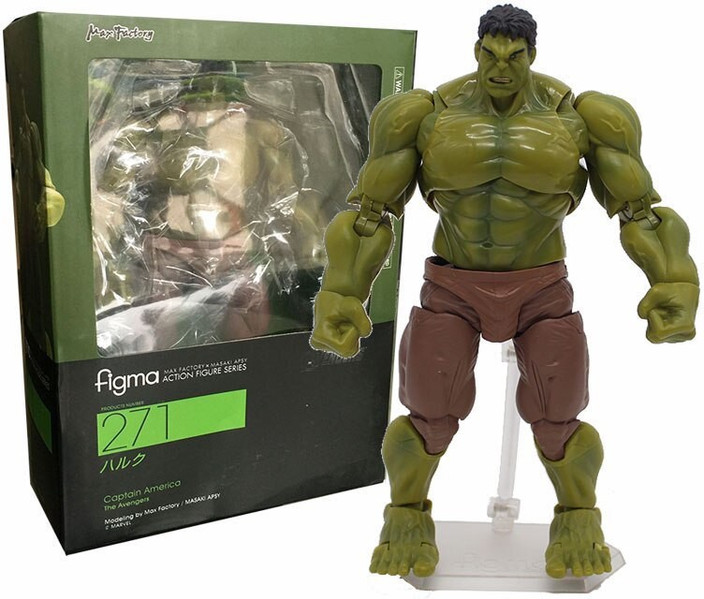 Topsale Figma 271 hulk most Most Flexible action figure