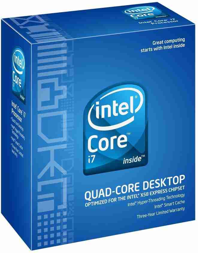Intel Core i7 Processor i7-920 2.66GHz 8 MB LGA1366 CPU 2.66 GHz
