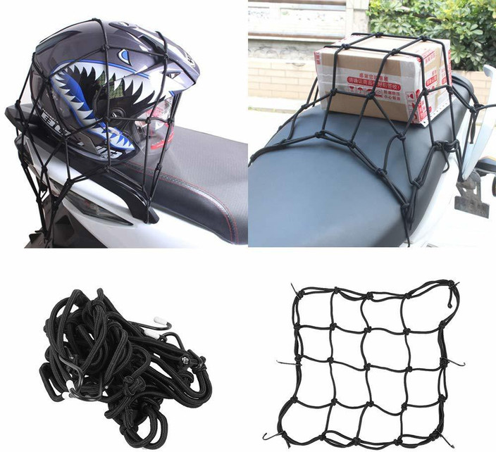 Flipkart Heavy Duty Rope Cargo Net Ramanta Motorcycle Bike Helmet