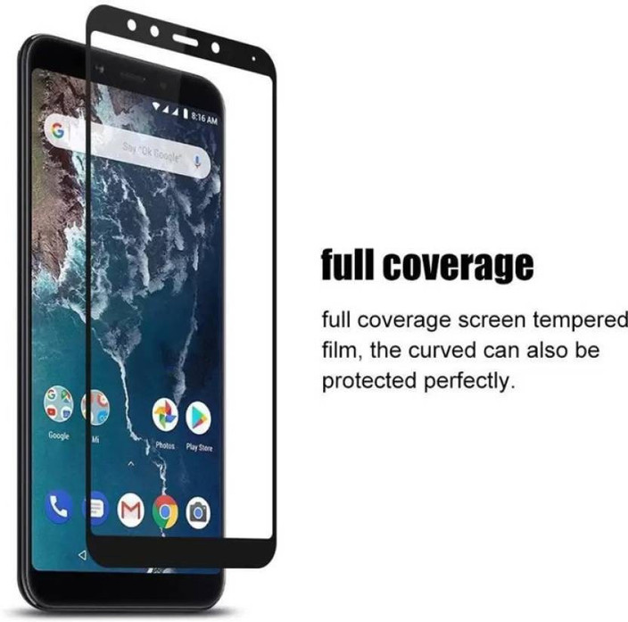 Tempered Glass Mi A2 Camera Glass Original Glass Protector Mi A2 - Main Image