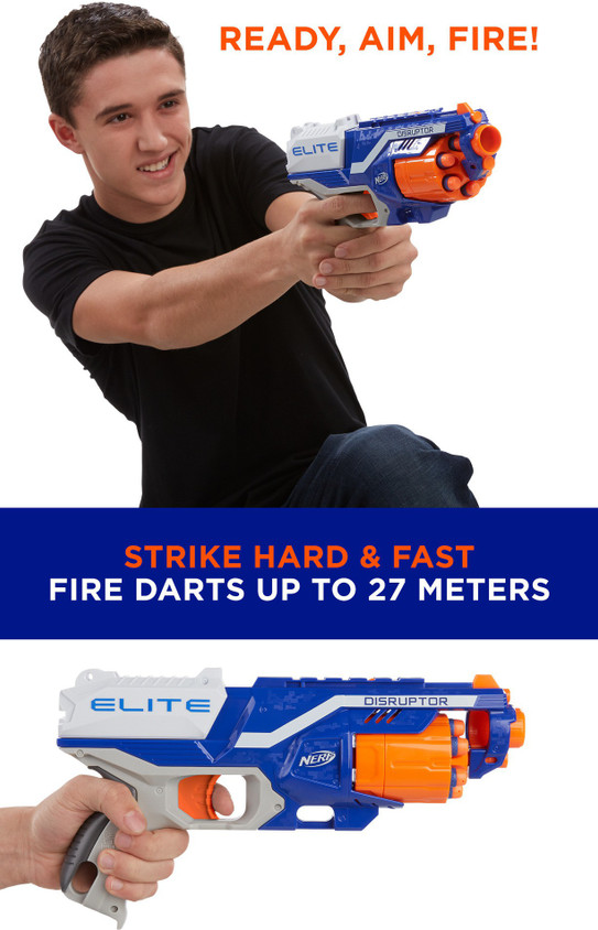 N Strike Elite Nerf Disruptor Pack NERF N-Strike Elite Strongarm Set