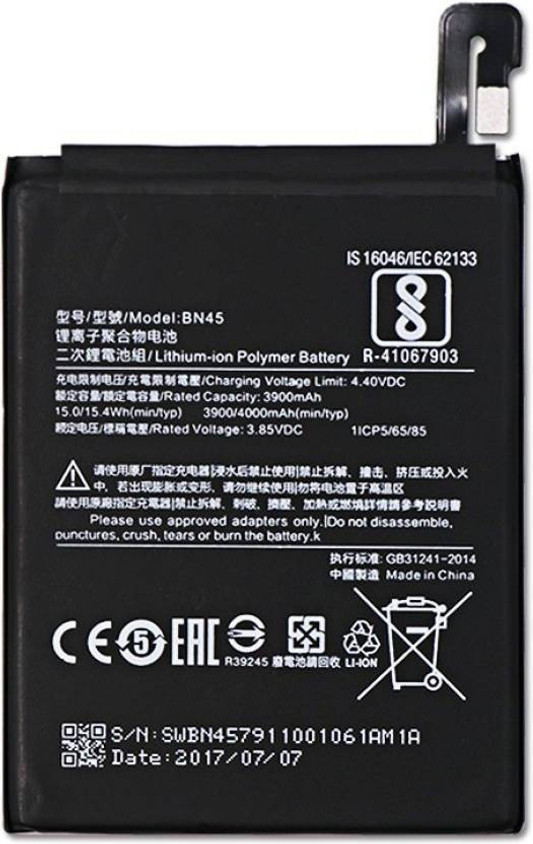 Flipkart Redmi 5a Mobile Battery LIFON Mobile Battery For Xiaomi