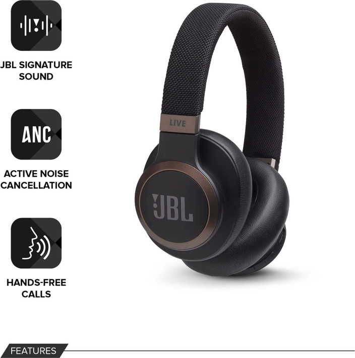 Active Noise Jbl 650 Live Headphones JBL Live 650 BT NC, Around