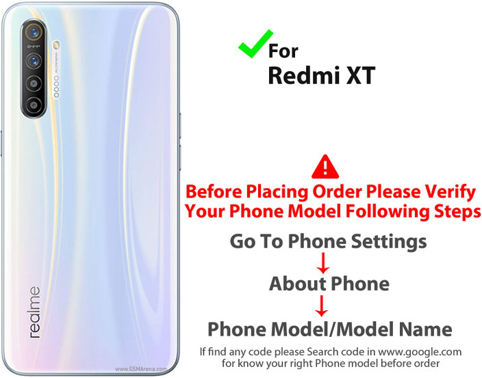 Flipkart SmartBuy Back Cover for Realme XT Flipkart SmartBuy