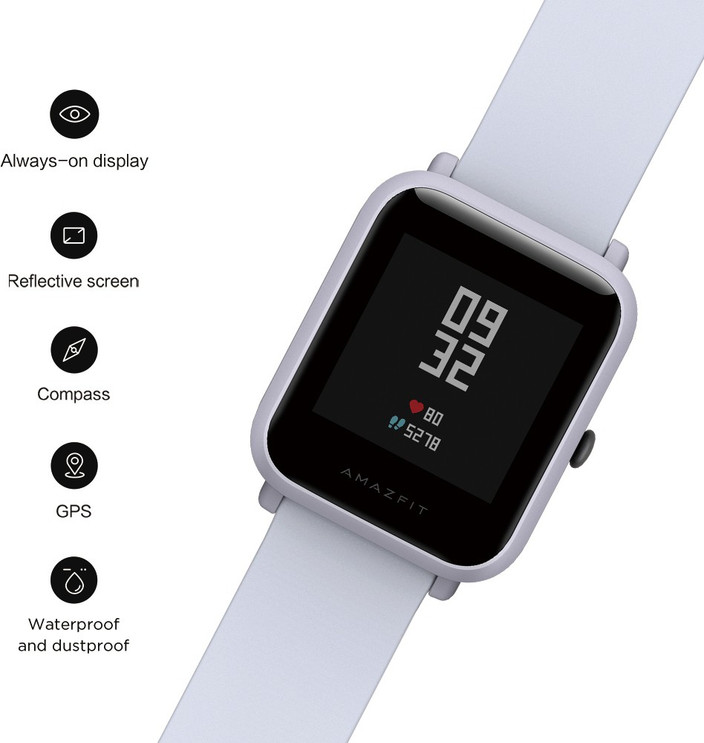Bip Smart Xiaomi Original Amazfit A1608 Smartwatch Xiaomi Huami