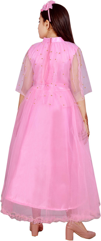 reshma fashion Girls Maxi/Full Length Party Dress Price in India