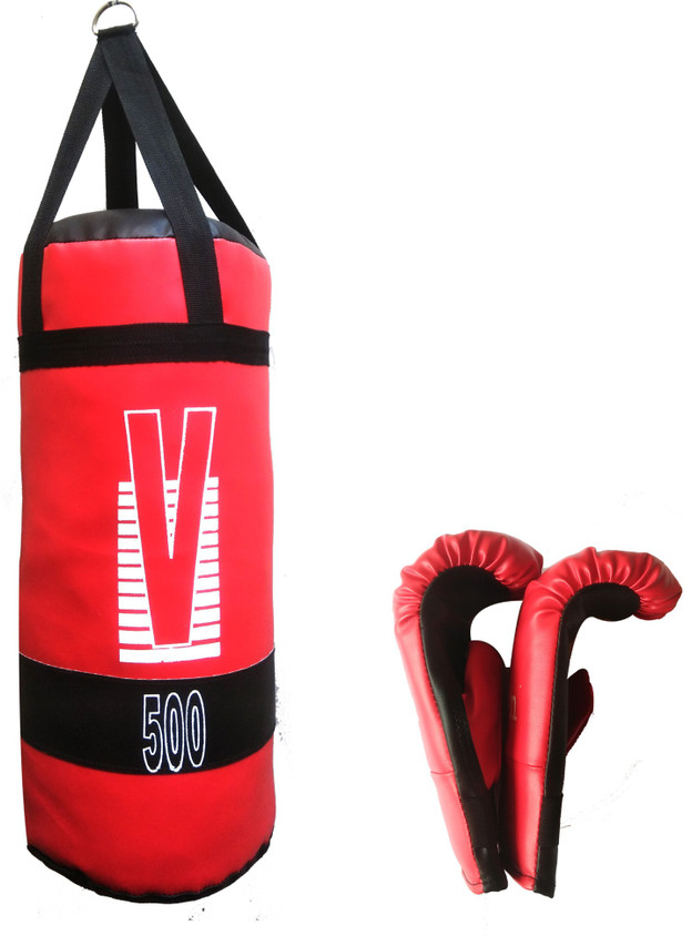 ONEX Boxing Gloves and Punching Bag for Children Training Pu Leather Head  Guard Pair Boxing Kit