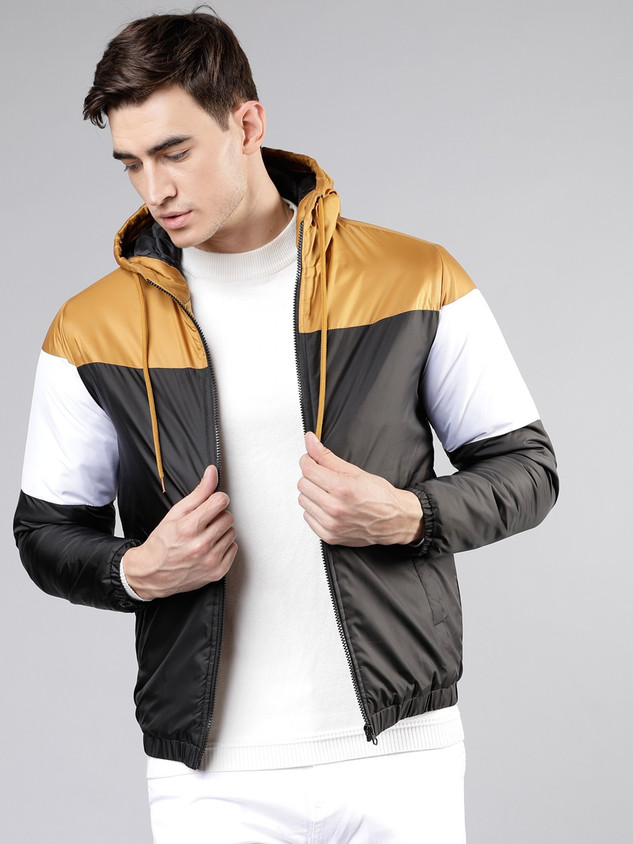 HIGHLANDER Full Sleeve Colorblock Men Jacket