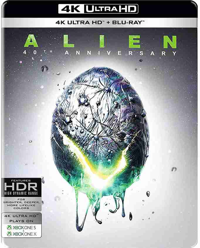 Alien: 40th Anniversary Edition (Steelbook) (4K UHD + Blu