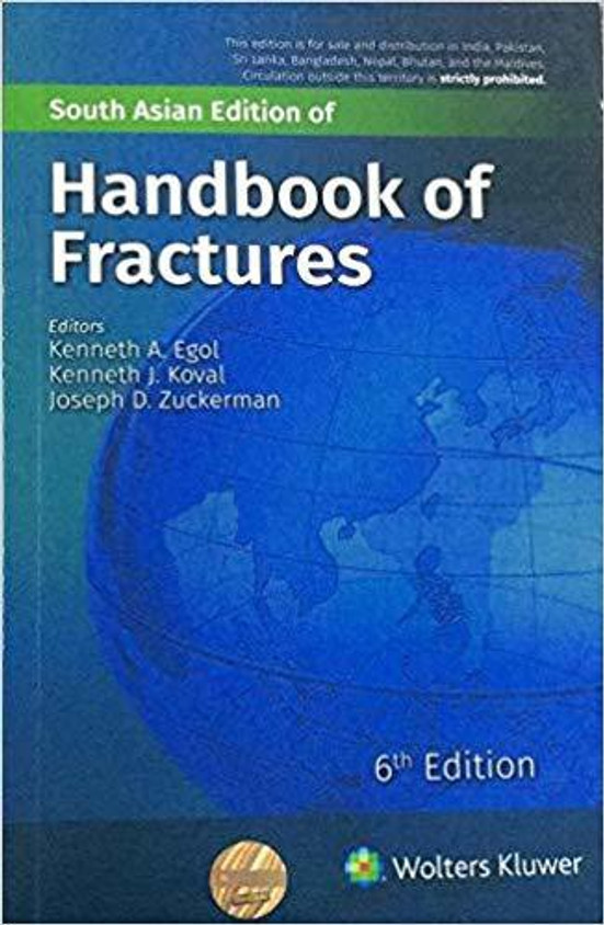 Handbook of Fractures 6th Edition 2019 By Kenneth Egol
