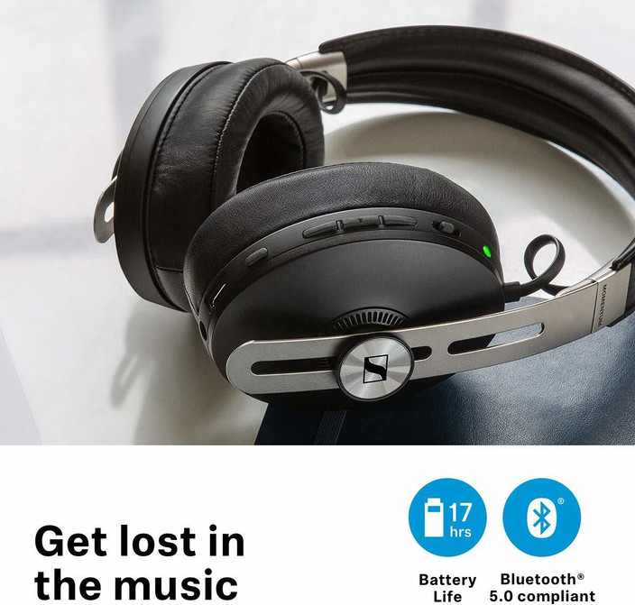 SENNHEISER MOMENTUM WIRELESS 【M3AEBTXL】 Sennheiser MOMENTUM Wireless Noise Canceling Over the Ear