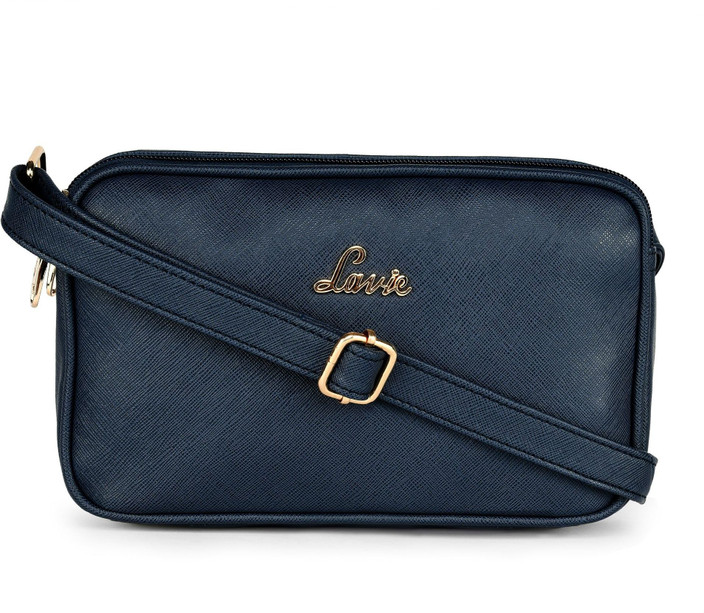 Lavie Womens Navy Purse Lavie Luxe Pine Navy Small Women's Flap
