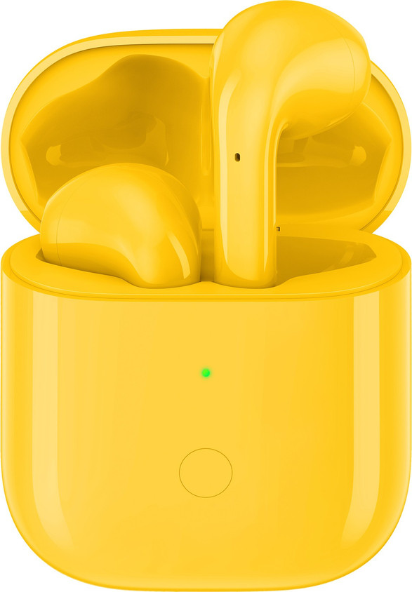 True Wireless Earphones Realme Air Buds Yellow Realme Buds Air