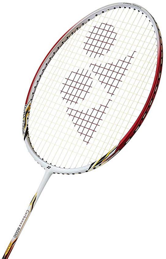 【はるか】YONEX carbonex3 稀少価値 YONEX Carbonex Eight Thousand Plus G4 - 3U(85-92g) Red, White