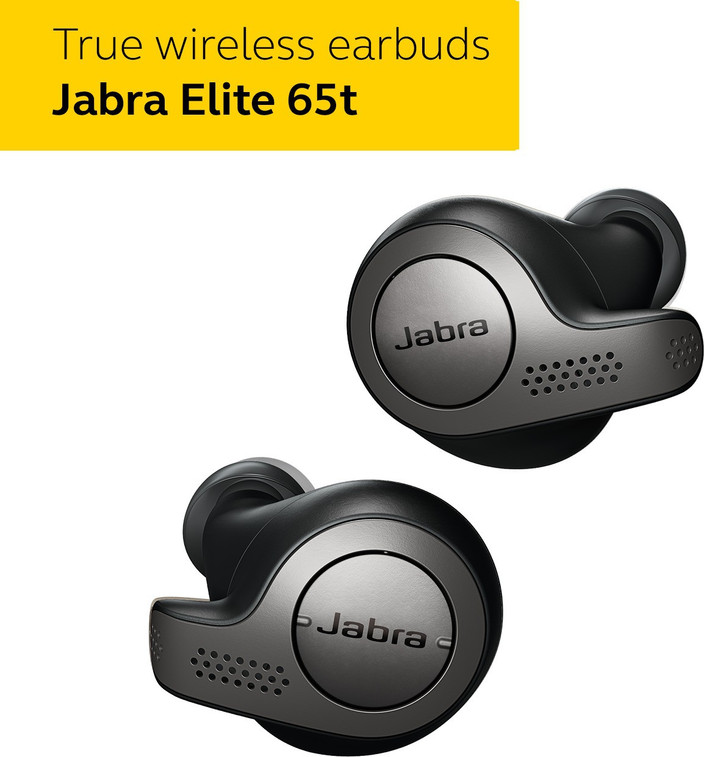 Bluetooth Earphones Jabra Elite 65t Currys Sports Earbuds Currys - Main Image
