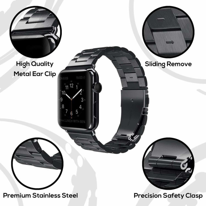 Inoe Apple Watch Cellular Black Friday Black Stainless Iwatch 40mm