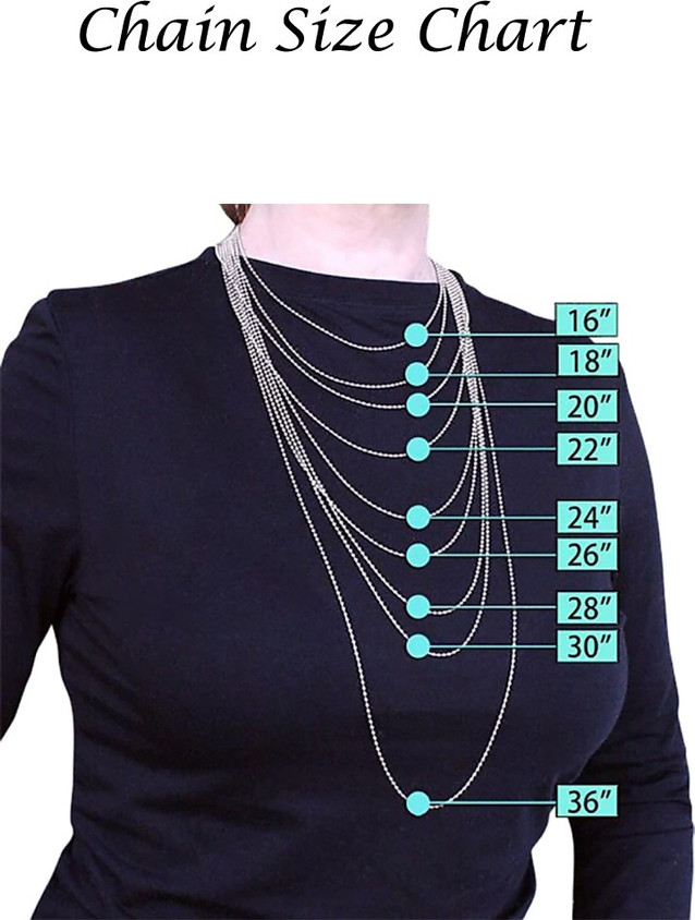 24 Inches Necklace Length AanyaCentric 22 Inches Long Fancy Trendy