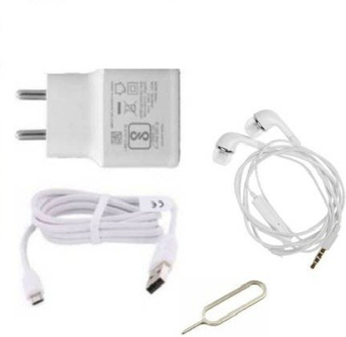 Hunky Wall Charger Accessory Combo for Vivo V5 Plus, Vivo V3, Vivo