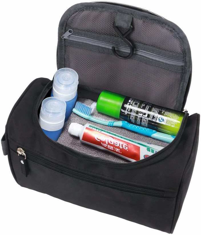 Wash Bag Men's Travel Shaving Kit Toiletry Bag For Travel - Main Image