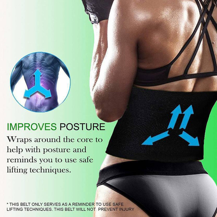 Sweat Slim Best Stomach Fat Burner Belt Shaper Wear Waist Trainer