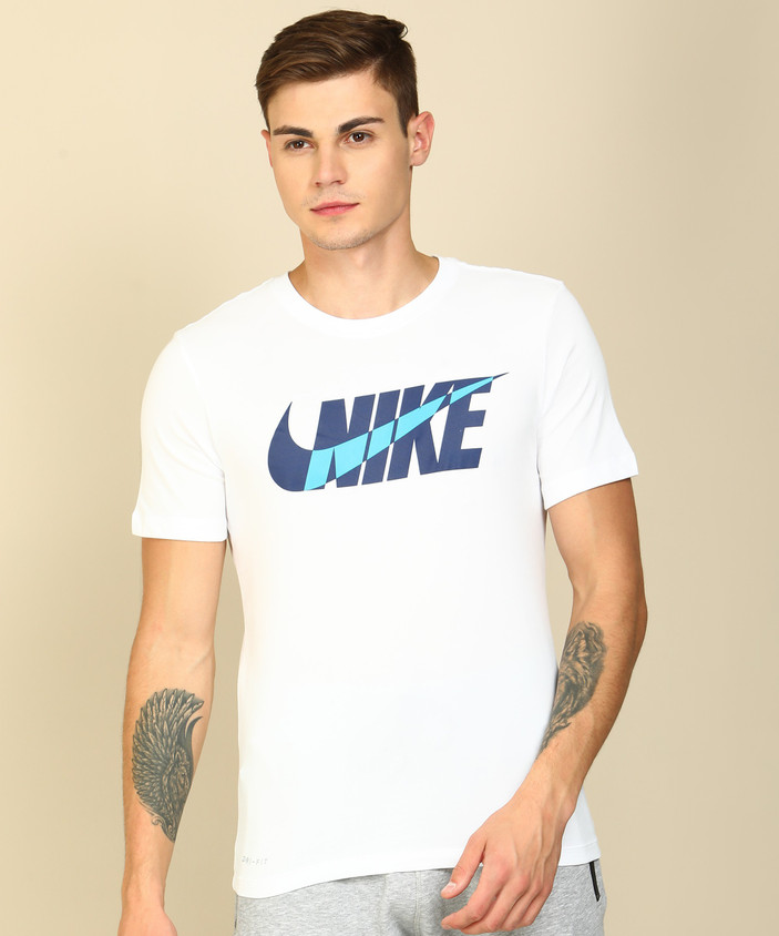 HOT Round Neck Nike Printed T Shirts NIKE Printed Men Round