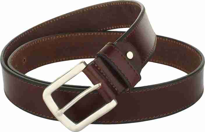 Komto Men Casual Brown Genuine Leather Belt