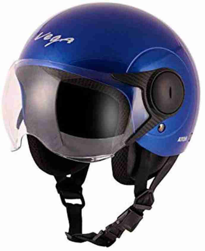 Visor Vega Atom Helmet Vega Junior Buds Black Helmet Safety Style