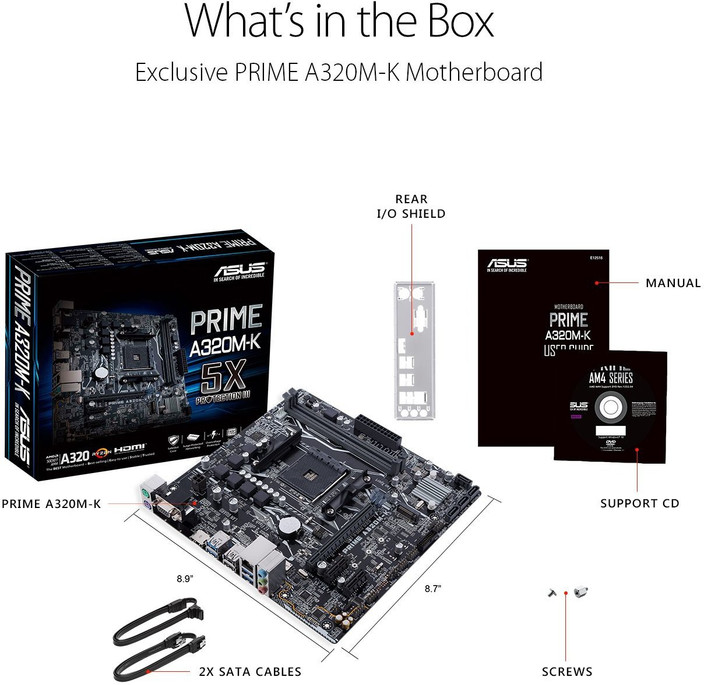 Asus Ex A320m Chipset Motherboard Asus A320m Gaming A320
