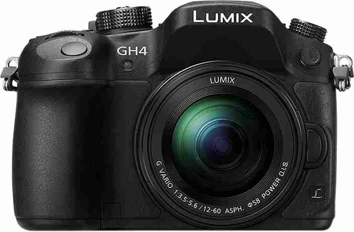 Panasonic Lumix DMC-GH4 Mirrorless Camera Body with 12-60mm Lens