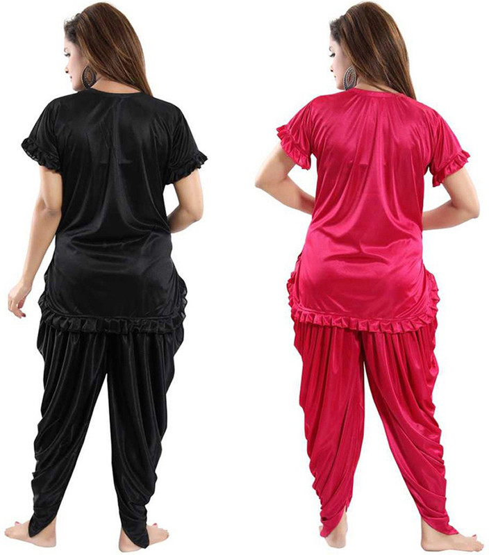 D-LIGHT Women Nighty Set Buy D-LIGHT Women Nighty Set Online at