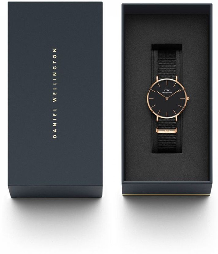 Daniel Wellington 腕時計 PETITE CORNWALL 32mm DW00100215 Petite Sterling - Small women's silver watch - 32mm | DW
