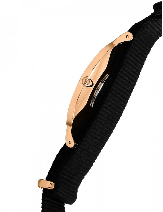 DANIEL WELLINGTON Petite Cornwall Black color Round - 32 mm