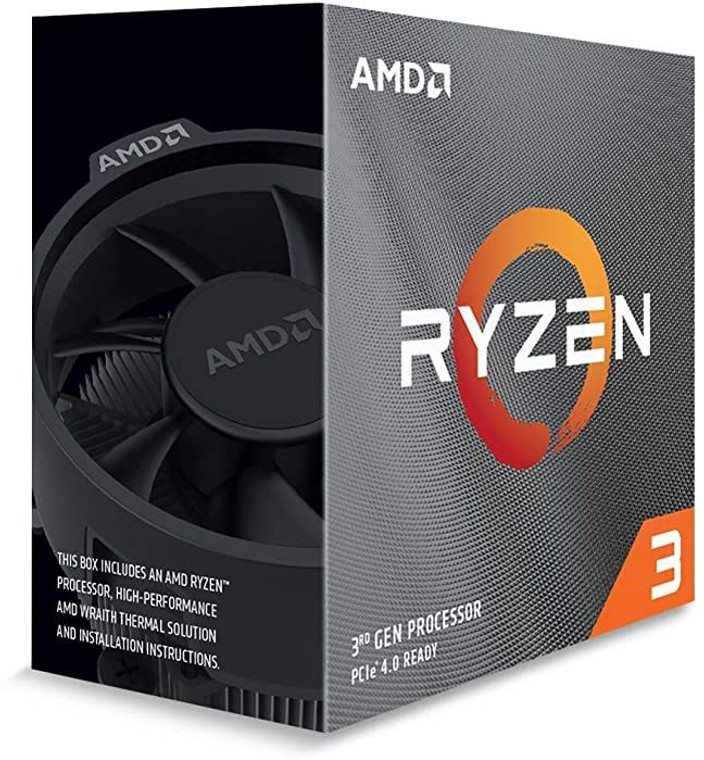 AMD Ryzen 3300X with Wraith Stealth Cooler GHz Upto GHz