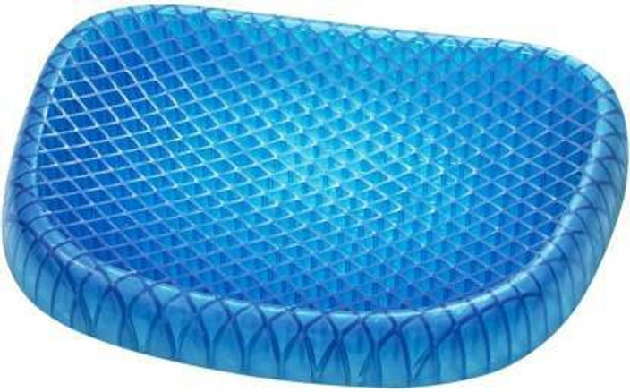 ALAMPAR Egg Sitter Seat Cushion with Non Slip Cover Hip Support (Blue) Back  Lumbar Support - Main Image