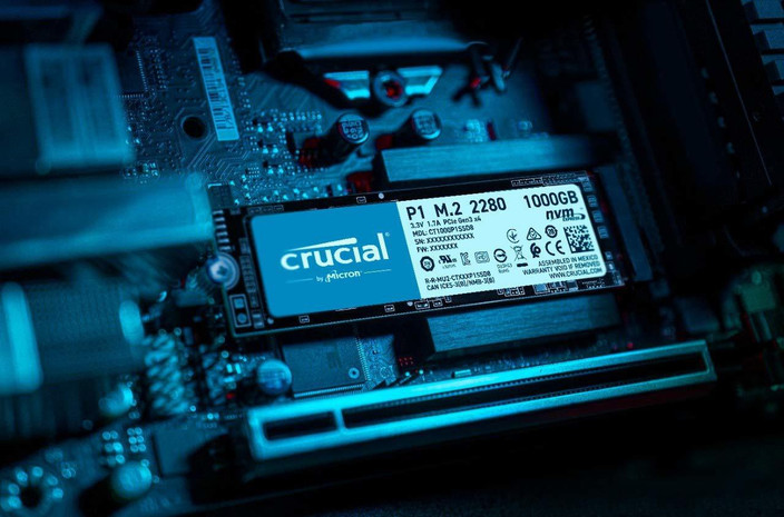 crucial P1 1000GB NVMe M.2 SSD Crucial P1 1tb Nvme Ssd Ssd