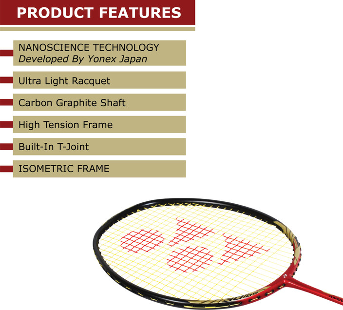 Yonex Nanoray 68 Light Rudy Hartono Legend Series Strung