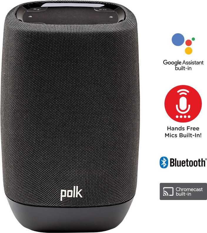 Google Assistant Hands Free Smart Speaker Buy Polk Polk Assist