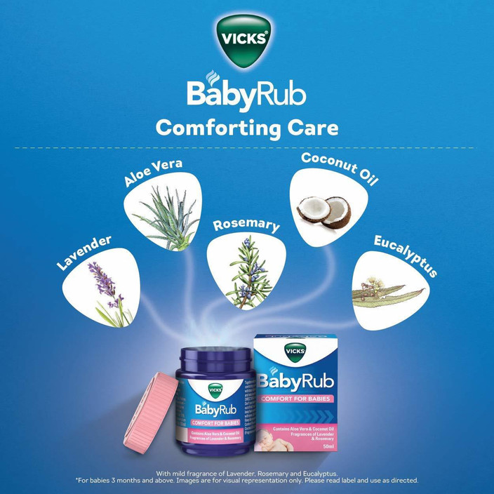 Month Old Vicks Is Good For Babies Vicks Baby Balm 45G 12 Rose