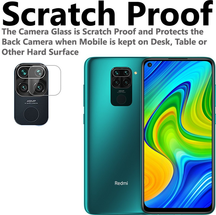 Temperia Back Camera Lens Glass Protector for Mi Redmi note