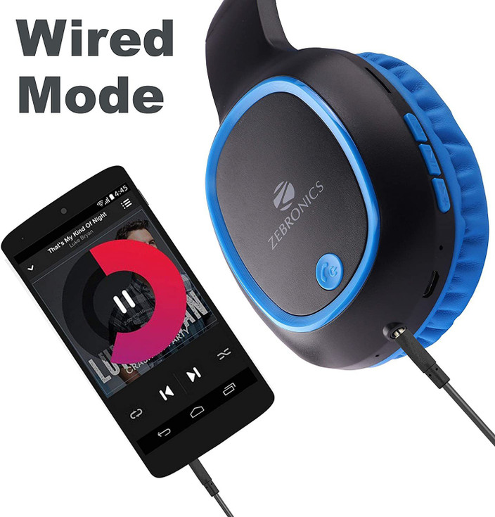 Zebronics Thunder Wireless Zebronics Wireless Bluetooth Headphones