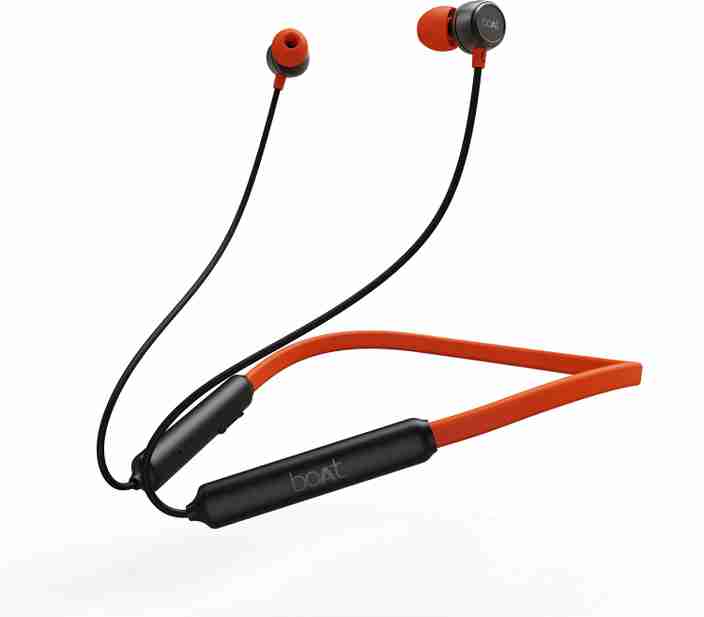 Red Boat Neckband Latest BoAt 102 Wireless Wireless Neckband With