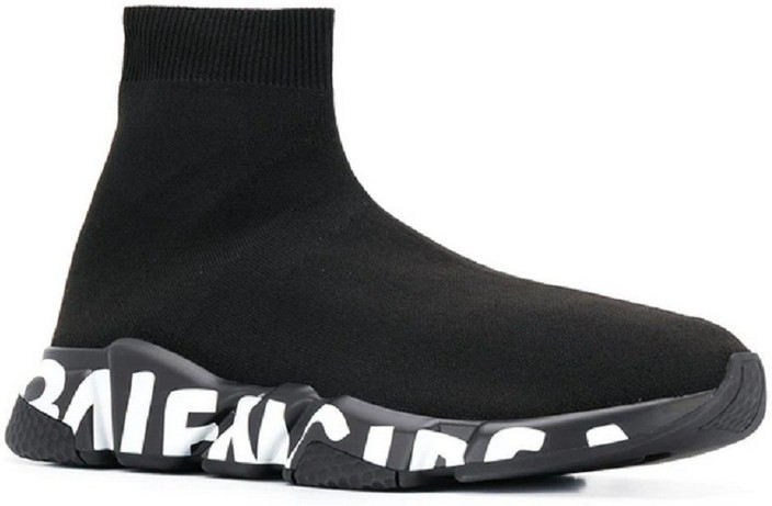The Balenciaga Speed Graffiti Trainers Slip On Sneakers For