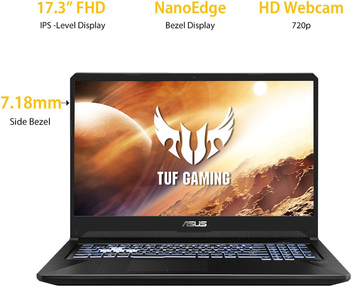 ASUS TUF AMD Ryzen Quad Core 3750H (8 GB/512 GB SSD/Windows 10