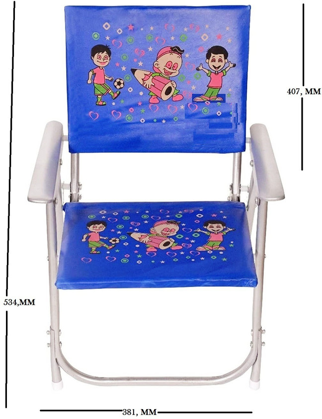 KANISHKA CREATIONS Kid's Beautiful Study Table Chair Metal Study