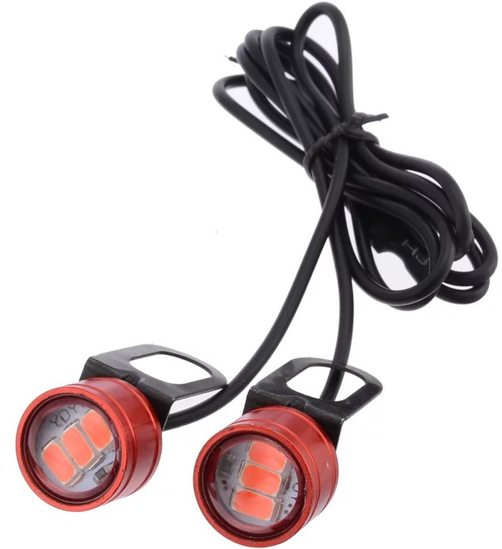 20x Lighthouse LEDs 3mm Pre-Wired Red Flashing LEDs – 12v, 6v, 9v Compatible, RC/Vehicle