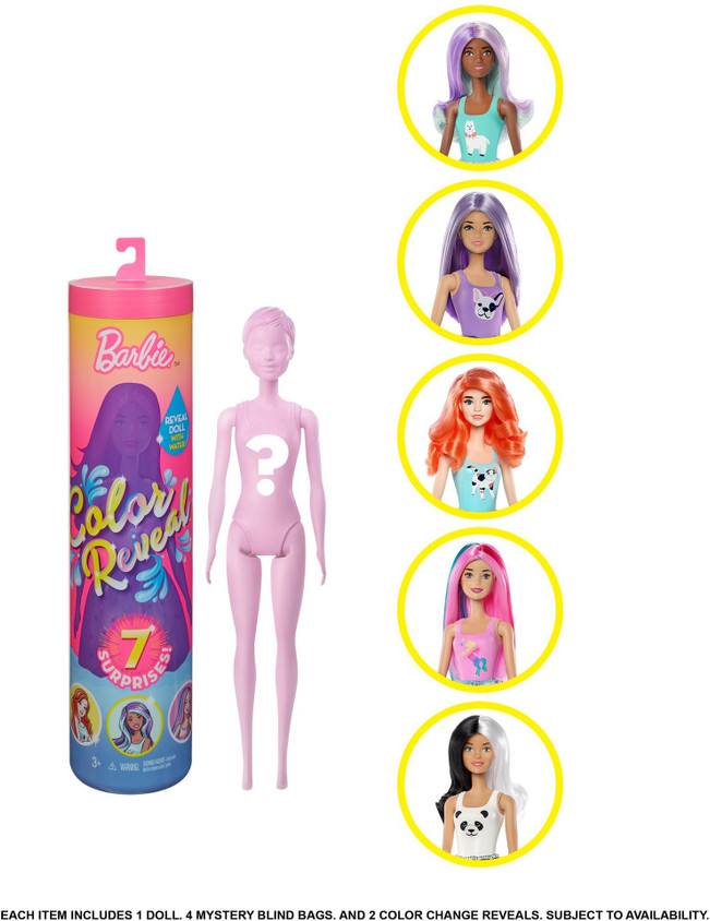 Barbie Dolls Big W Barbie Dolls Barbie Reveal Big W Barbie Colour