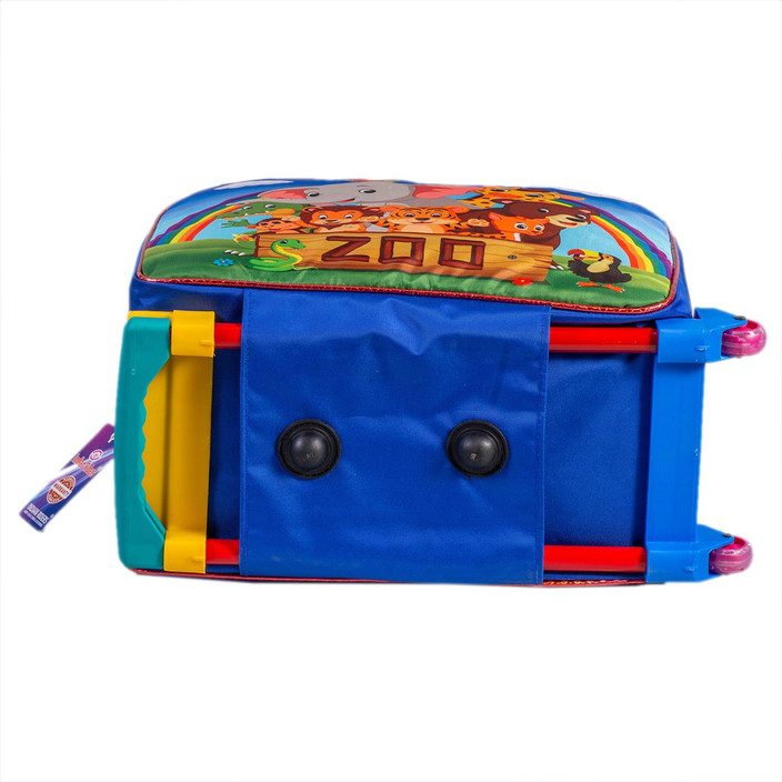 Wildkin Unicorn Pink Rolling Luggage For Children, Wheeled Baggage, Perfect For School & Overnight Travel, Carry-On Size
